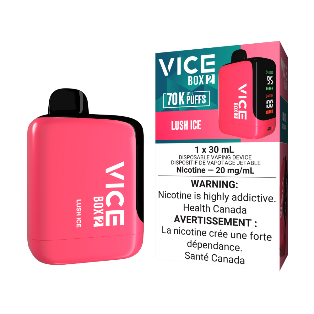 30 mg nicotine disposable vape Lush Ice