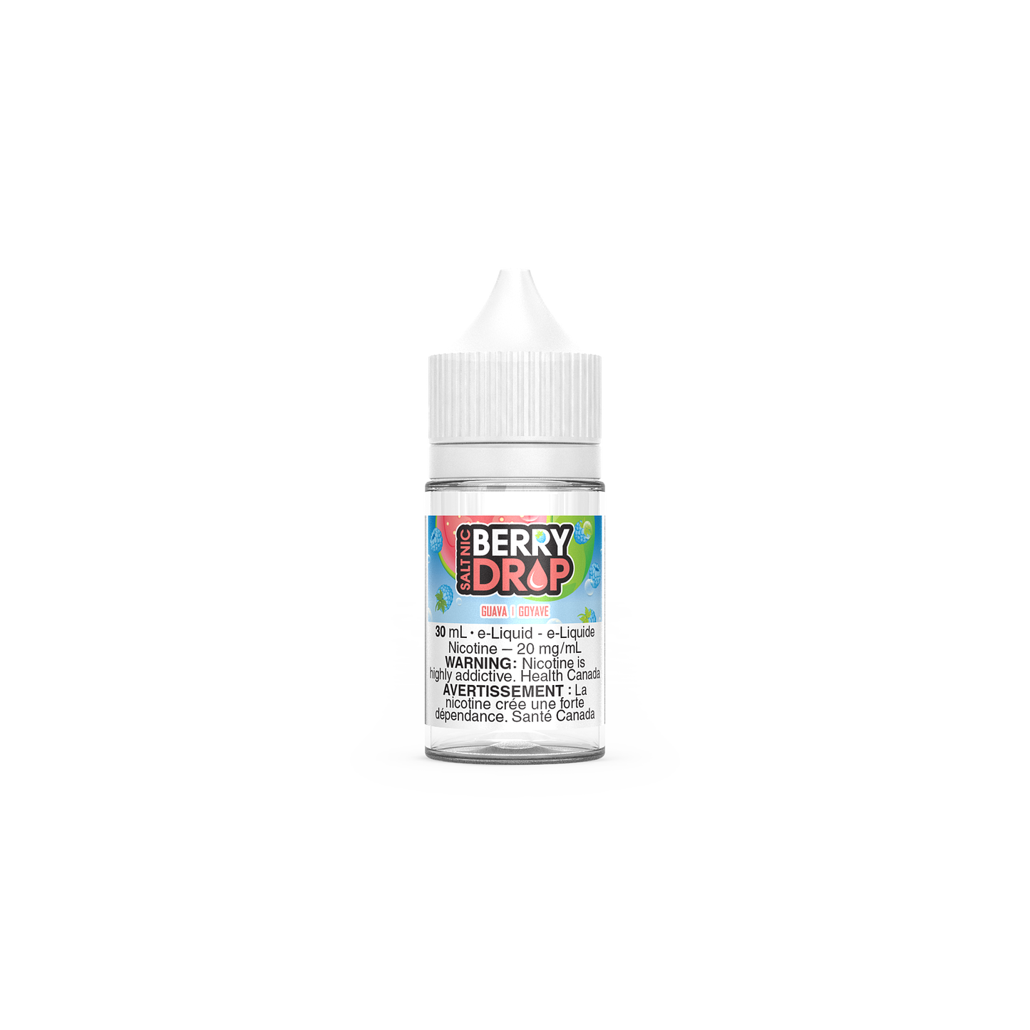 Berry Drop Vape Juice Salts Nic - Ice Guava (30mL)
