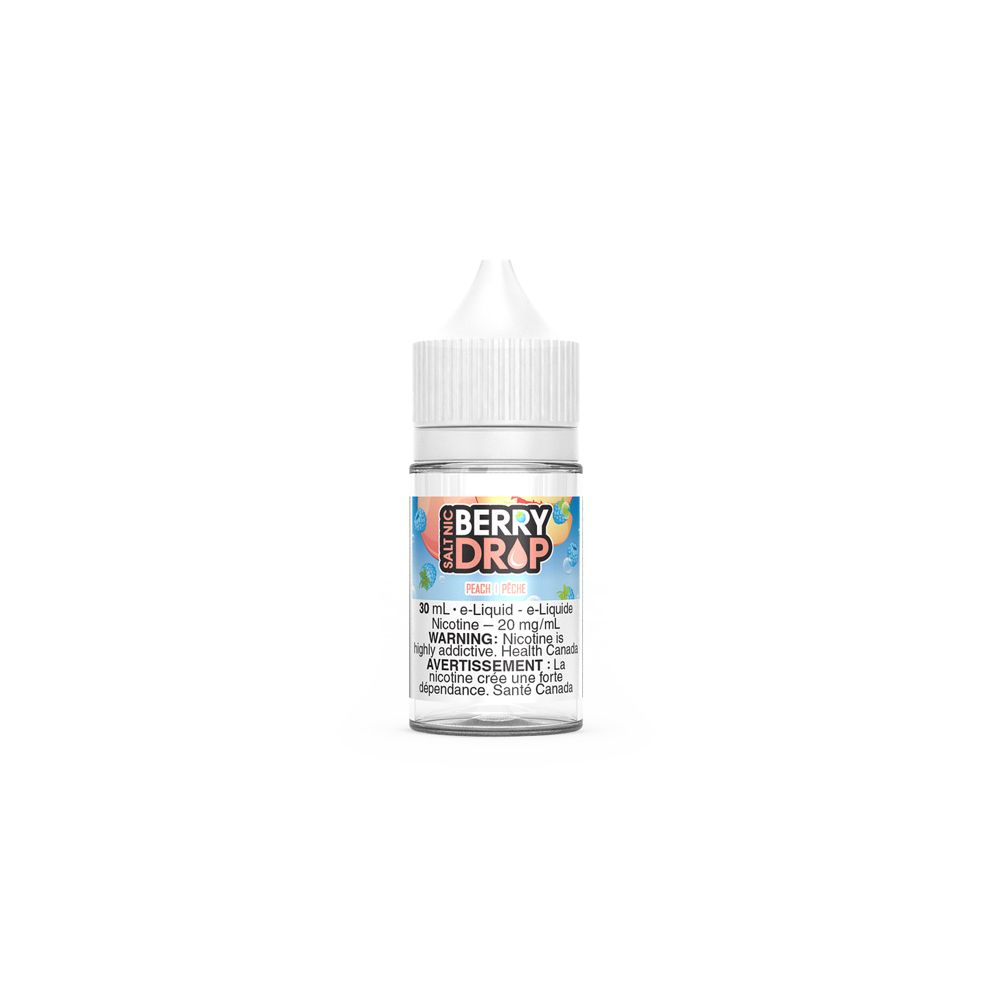 Berry Drop Vape Juice Salts Nic - Peach (30mL)