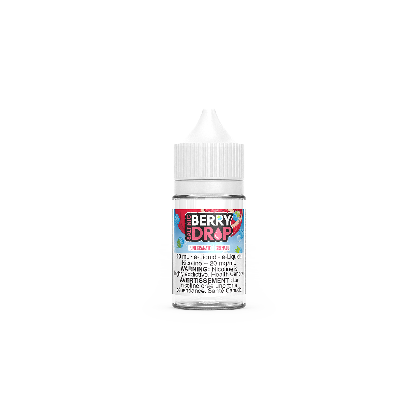 Berry Drop Vape Juice Salts Nic - Pomegranate (30mL)