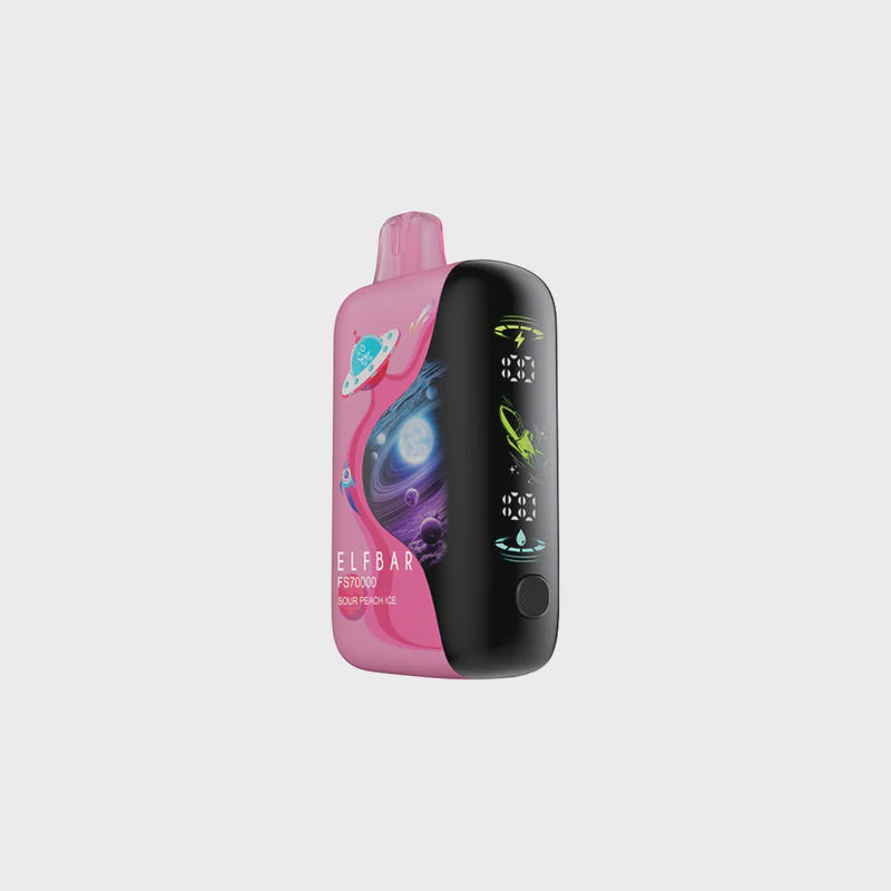 Sour Peach Ice - Elfbar Fs70k Disposable