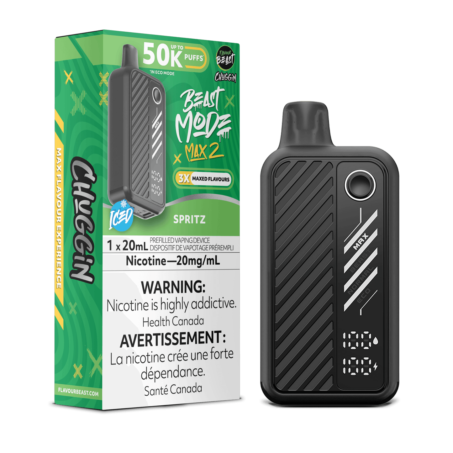 Spritz - Flavour Beast Beast Mode Max 2 50K Disposable Vape (20mL)