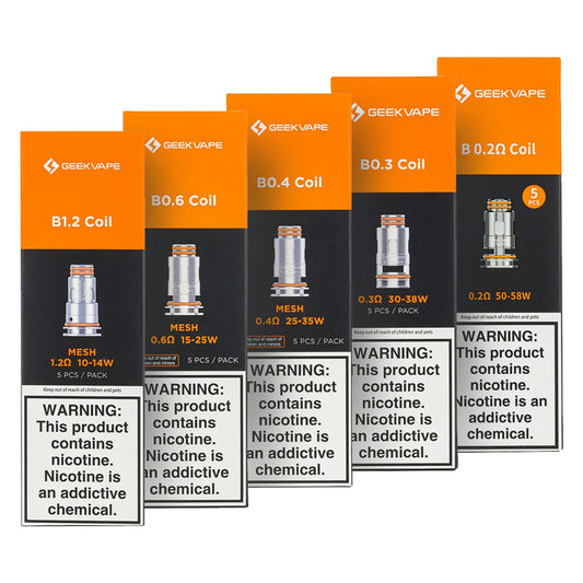 GeekVape B Series Replacement Coils (5pk)