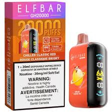Chilled Classic Red - Elf Bar GH20000 Disposable Vape