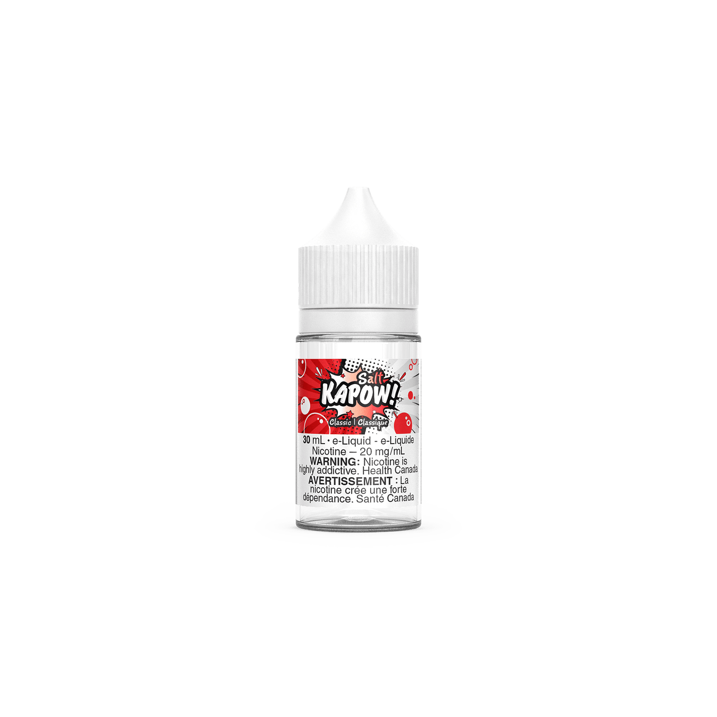KAPOW Salt Nic Vape Juice - Classic( 30mL)