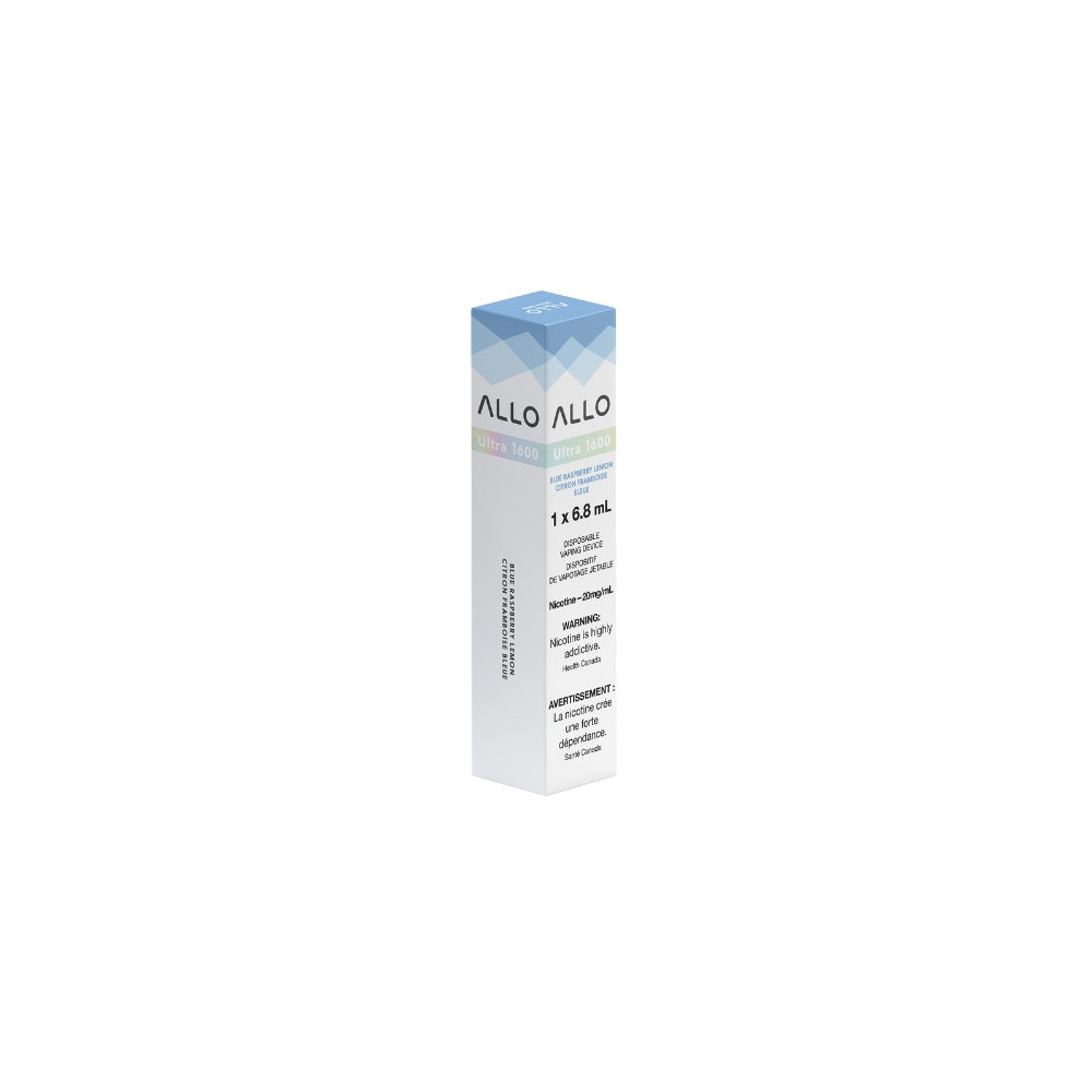Allo Ultra 1600 - Blue Raspberry Lemon Disposable Vape