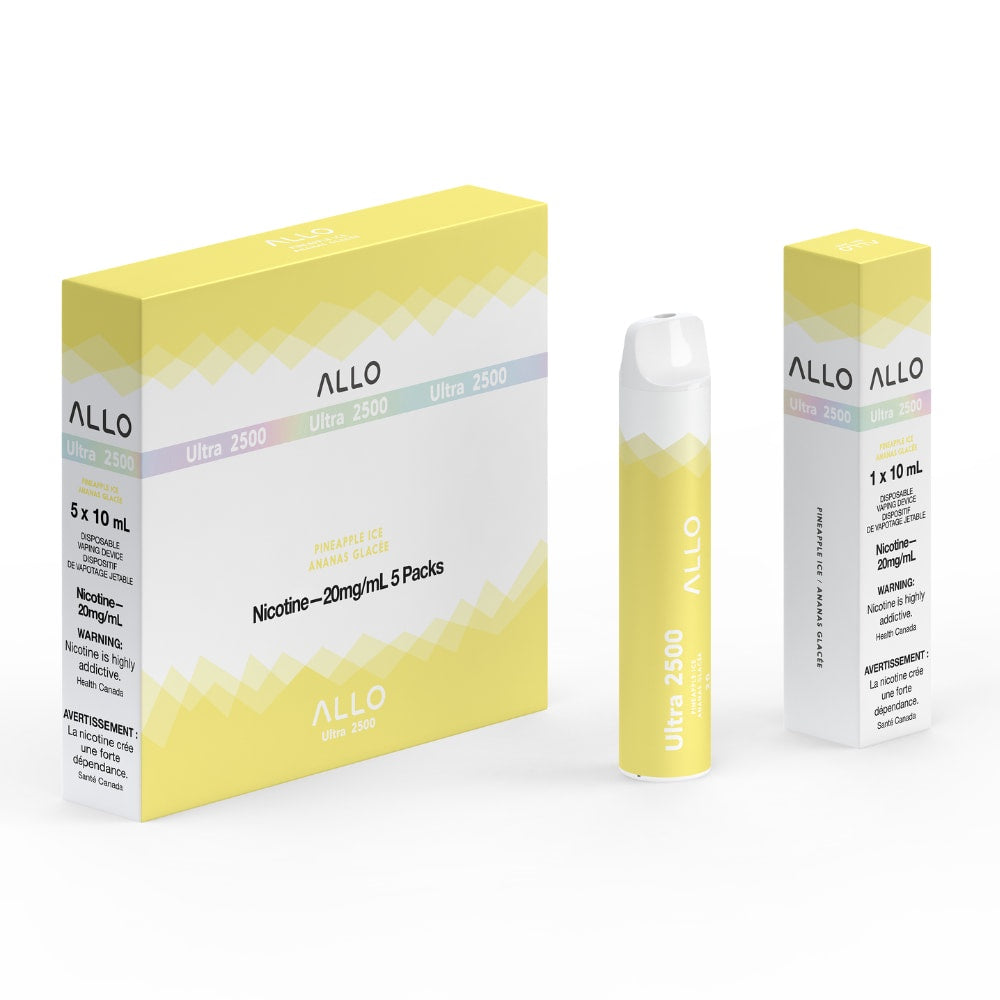 Allo Ultra 2500 - Pineapple Ice Disposable Vape