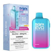 Blue Razz - Drip'n Evo Series 63K Disposable Vape (20ml)