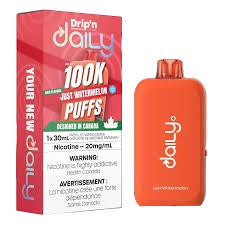 Just Watermelon - Drip'n Daily 100K Disposable Vape (30ml)