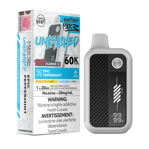 Flavour Beast Unleashed Beast Mode Max 3 60K – Epic Peppermint Iced