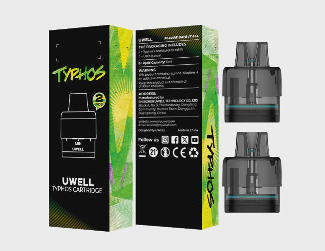 UWELL Typhos Replacement Pods (2 Pack)