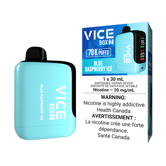 Blue Raspberry Ice - Vice Box 2 Disposable Vape (30mL)