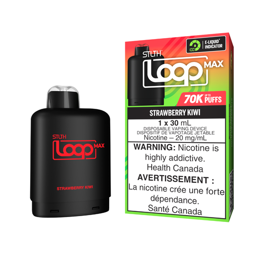 Strawberry Kiwi - STLTH Loop Max 70K Vape Pod