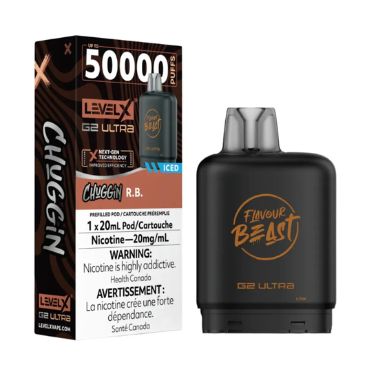 Level X Flavour Beast G2 Ultra 50K – R.B. Iced