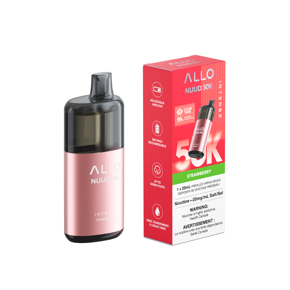 Allo Intense Nuud 50K Disposable Vape-Strawberry(20ml)