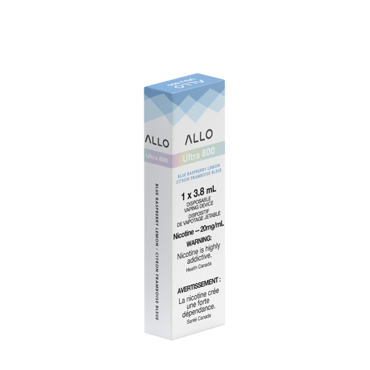 Allo Ultra 800 - Blue Raspberry Lemon Disposable Vape