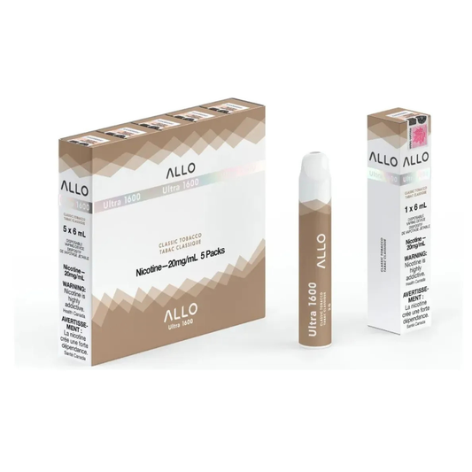Allo Ultra 2500 - Classic Tobacco Disposable Vape
