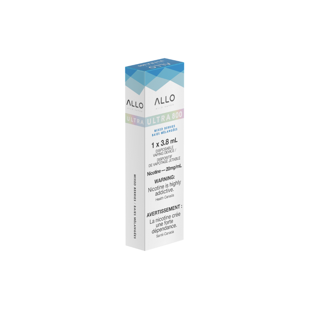 Allo Ultra 800 - Mixed Berries Disposable Vape