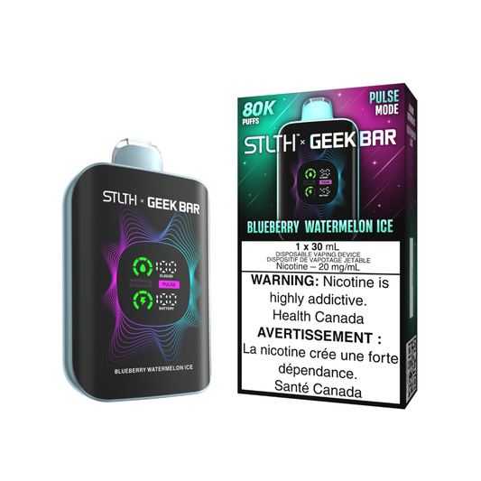 STLTH x Geek Bar 80K  Disposable vape - Blueberry Watermelon Ice