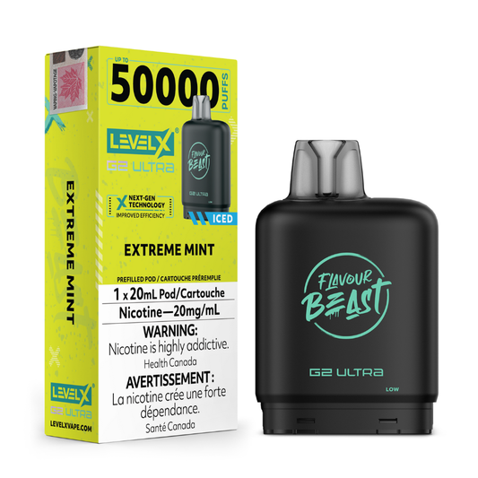 Level X Flavour Beast G2 Ultra 50K – Extreme Mint