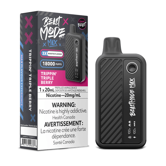 Trippin Triple Berry - Flavour Beast Beast Mode 18K Disposable Vape (20mL)