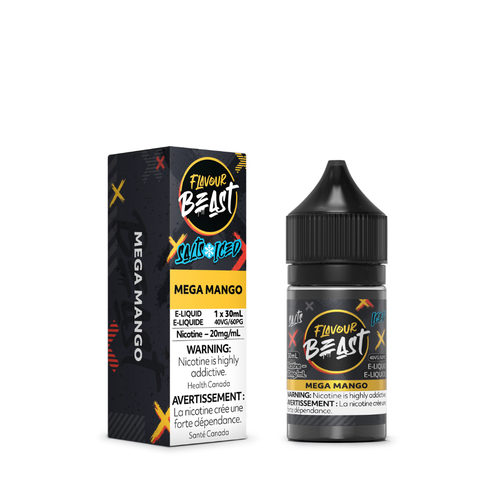 Flavour Beast Vape Juice Salt Nic - Mega-Mango (30mL)