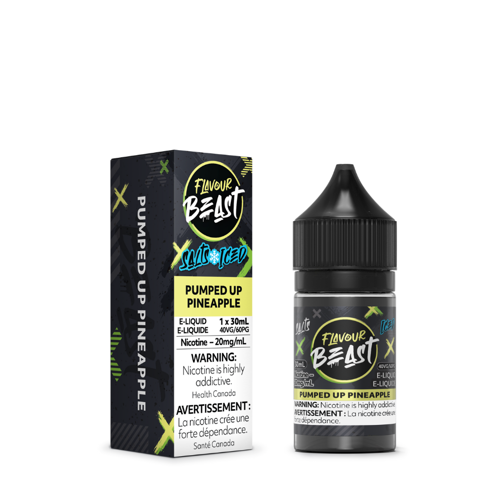 Flavour Beast Vape Juice Salt Nic - Pumped Up Pineapple  (30mL)