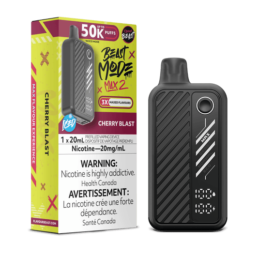 Cherry Blast - Flavour Beast Beast Mode Max 2 50K Disposable Vape (20mL)