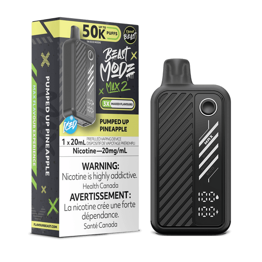Pumped Up Pineapple - Flavour Beast Beast Mode Max 2 50K Disposable Vape (20mL)
