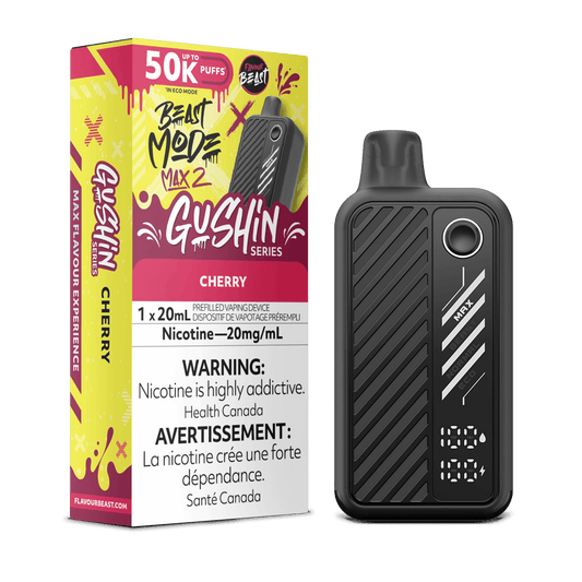 Cherry Gushin - Flavour Beast Beast Mode Max 50K Disposable Vape (20mL)