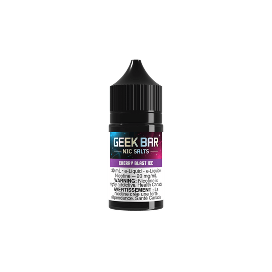 Geek Bar Salt Nic Vape Juice – Cherry Blast Ice (30mL)