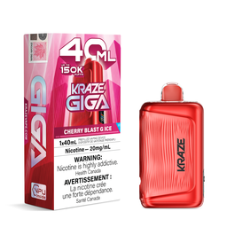 Kraze Giga - Cherry Blast G Ice(20mg)