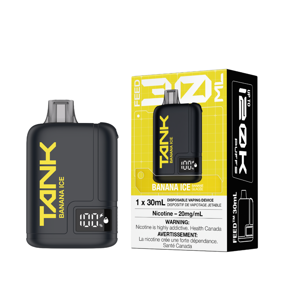 Banana Ice -FEED Tank 120k Disposable vape