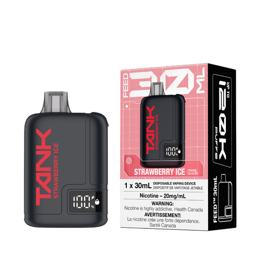 Strawberry Ice -FEED Tank 120k Disposable vape