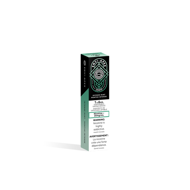 Envi Apex Disposable vape 6ml (2500 Puffs) - Intense Mint