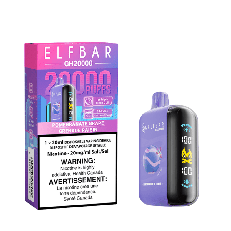 Pomegranate Grape - Elfbar GH20000 Disposable Vape