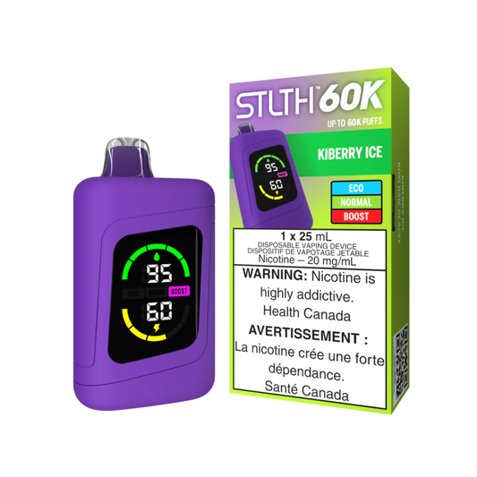 Kiberry Ice - STLTH 60K Disposable Vape (25mL)