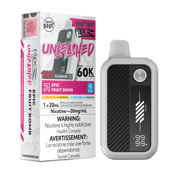 Flavour Beast Unleashed Beast Mode Max 3 60K – Epic Fruit Bomb Iced