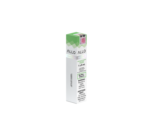 Allo Ultra 2500 - Lemon Lime Cranberry   Disposable Vape 10mg