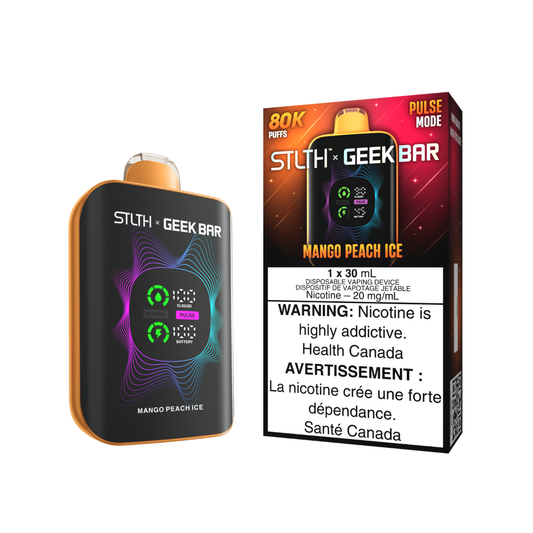 STLTH x Geek Bar 80K  Disposable vape - Mango Peach Ice