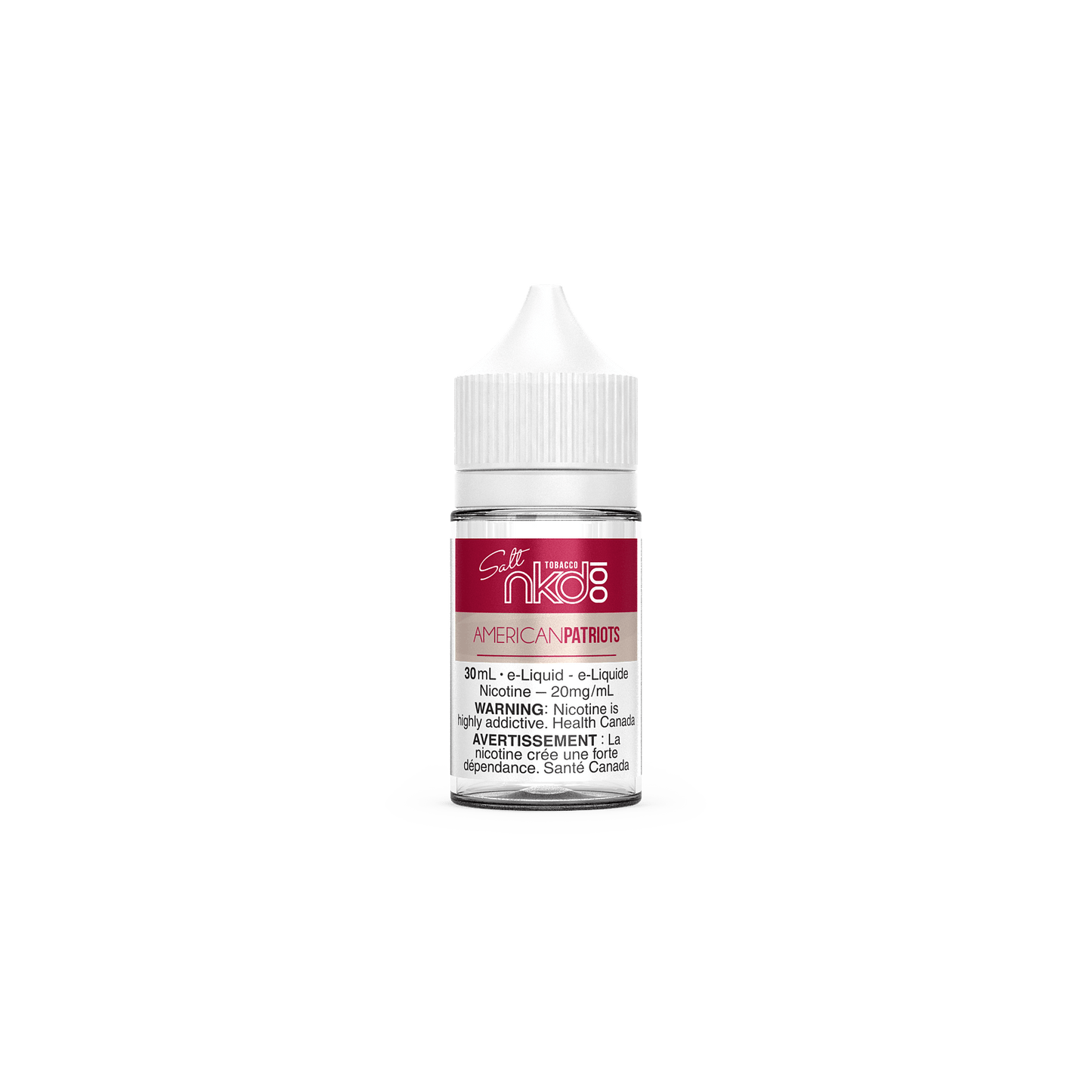 Naked 100 Vape Juice Salt Nic - American Patriots (30mL)