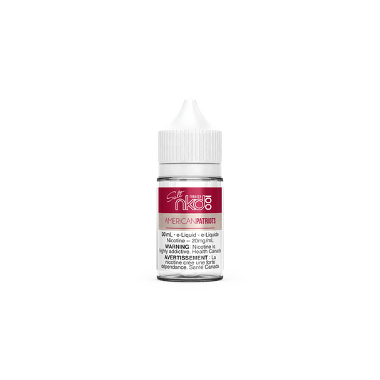 Naked 100 Vape Juice Salt Nic - American Patriots (30mL)