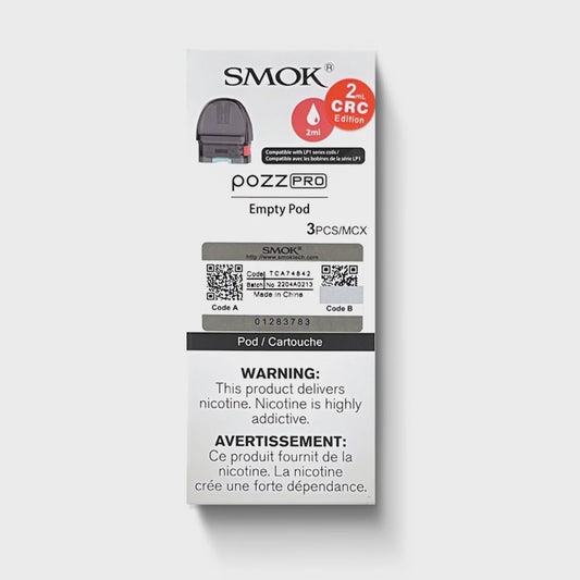 SMOK POZZ Pro Empty Replacement Pods (3 Pack)[CRC]