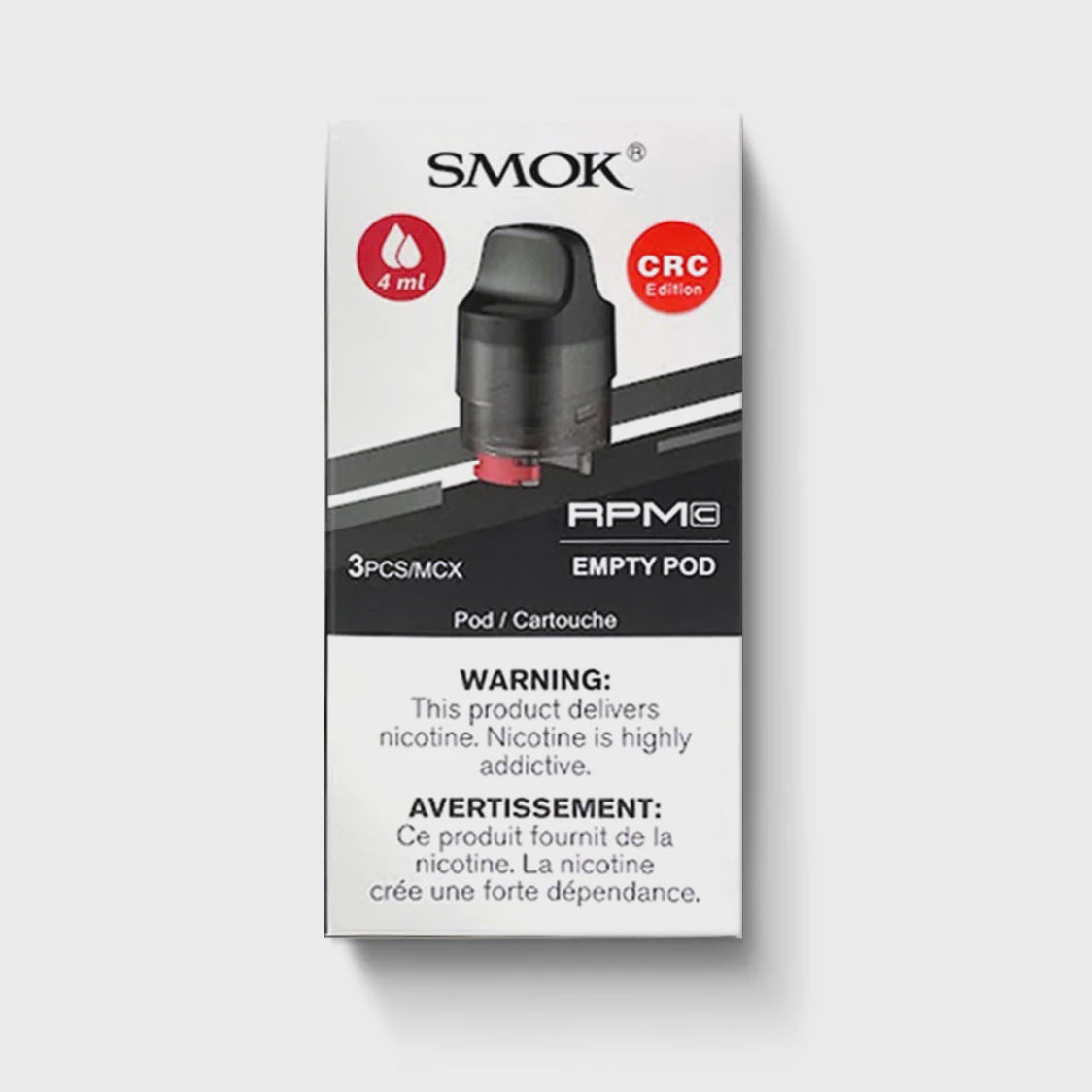 SMOK RPM C Empty Replacement Pod (3pk) [CRC]