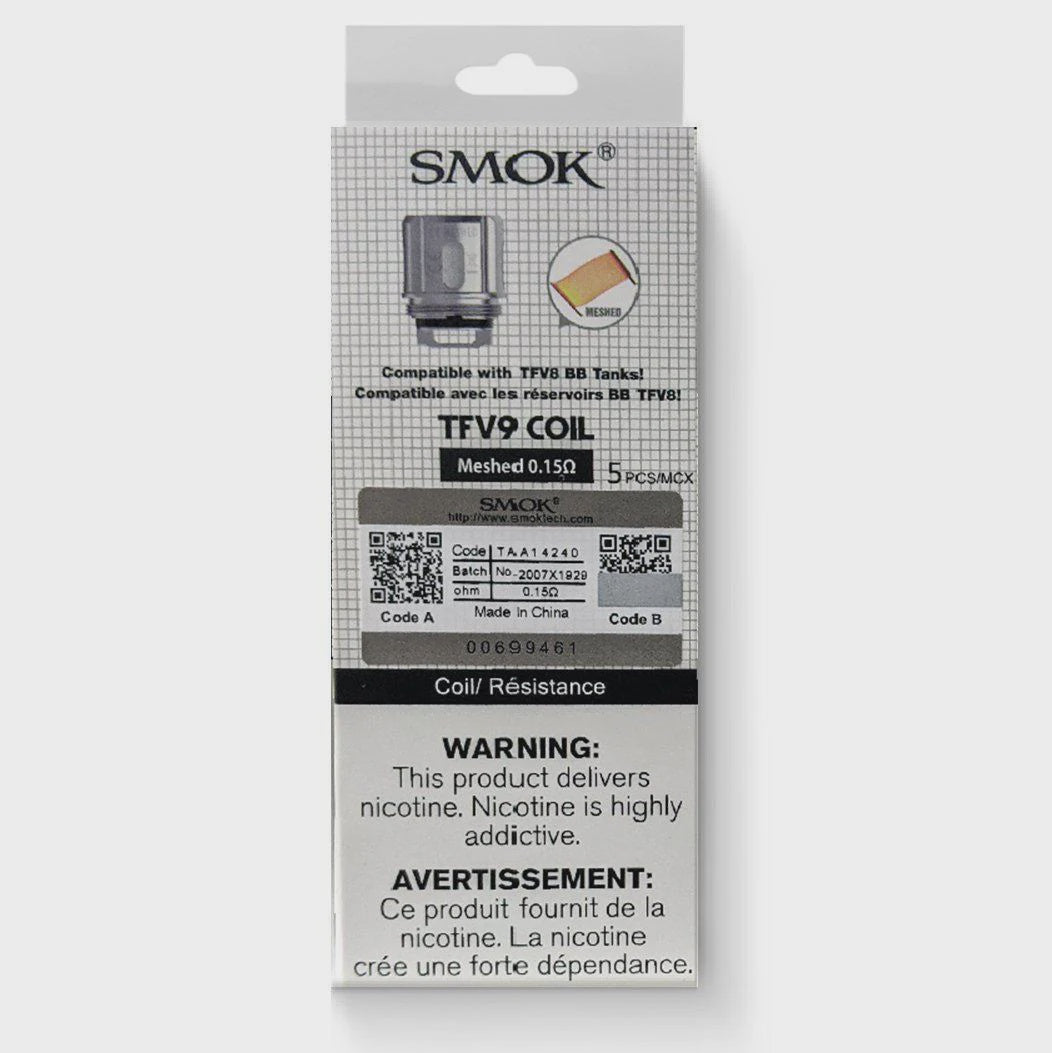 SMOK TFV9 Replacement Coils (5 Pack)