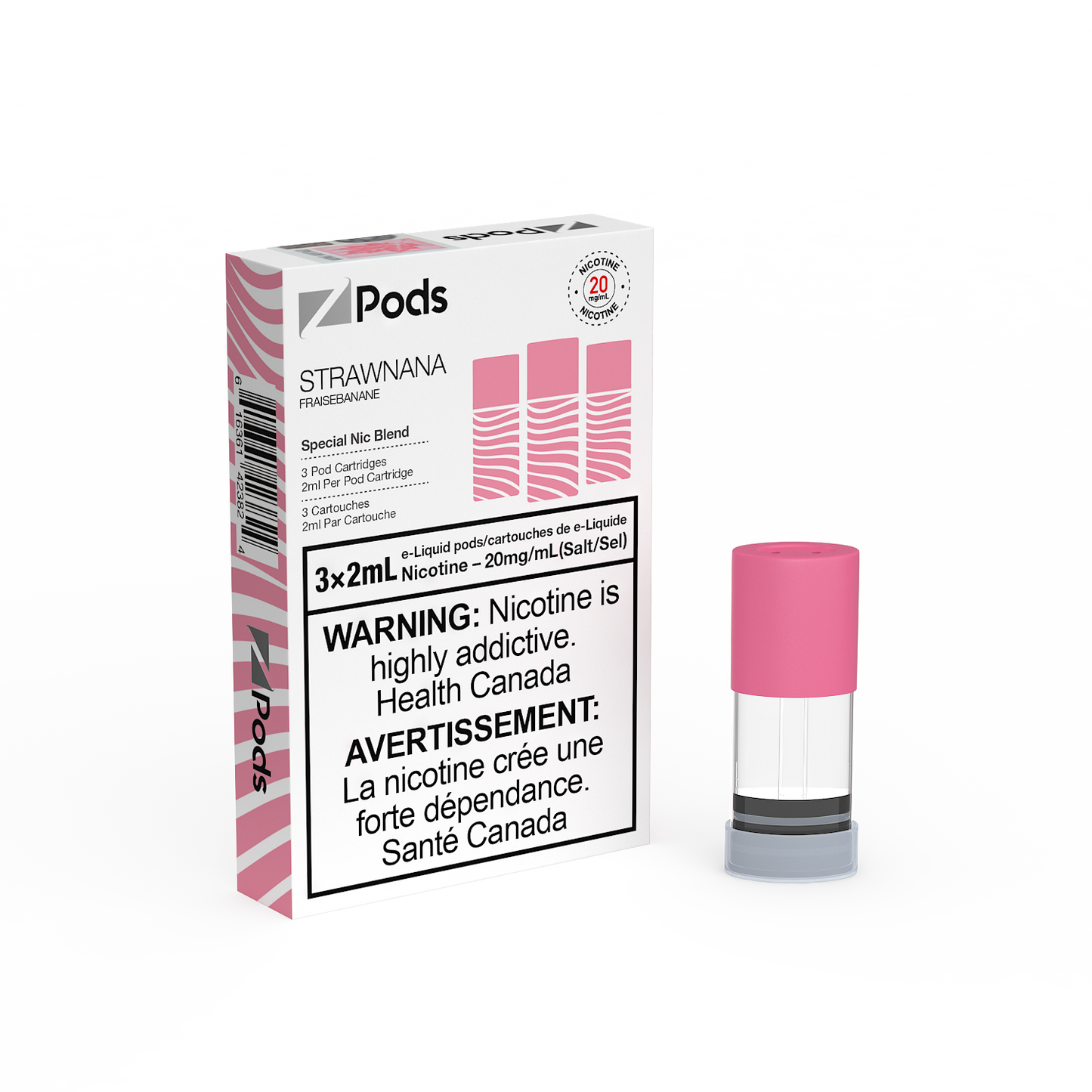 Strawnana - Z Pods (3pk)