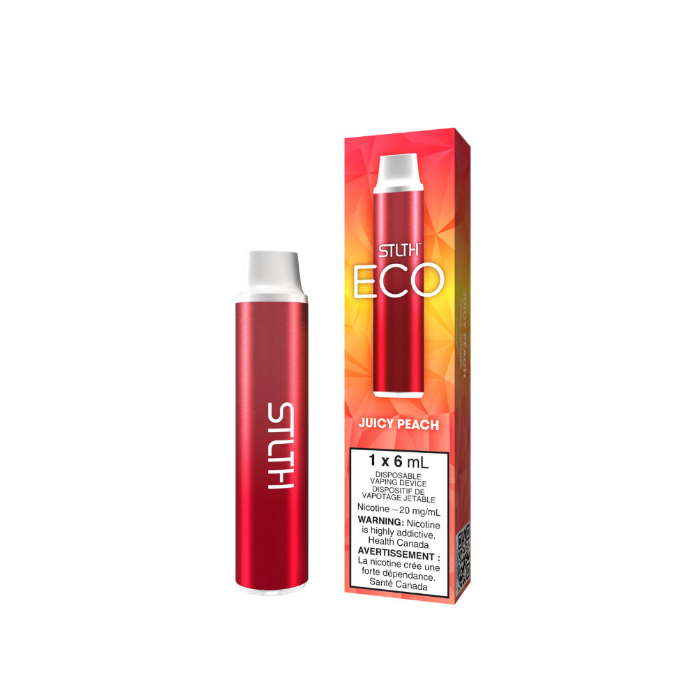 Juicy Peach - STLTH Eco Disposable Vape (6mL)