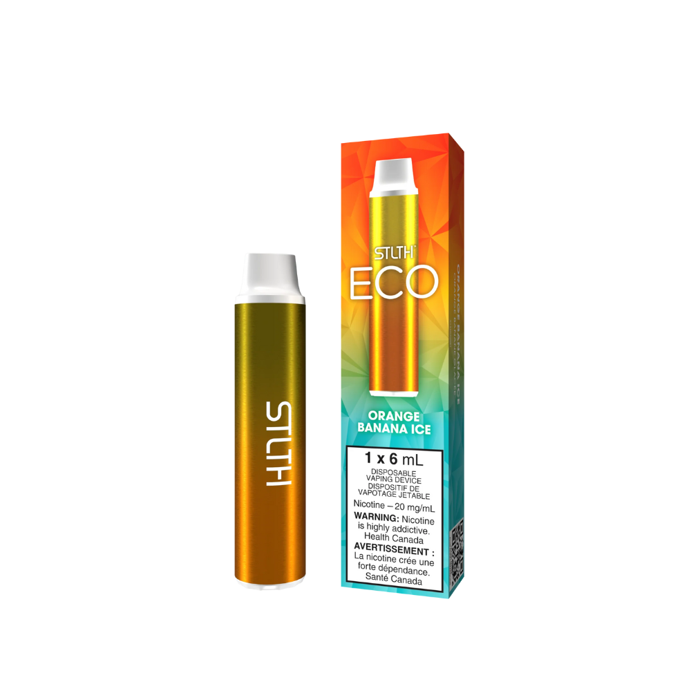 Orange Banana Ice - STLTH Eco Disposable Vape (6mL)