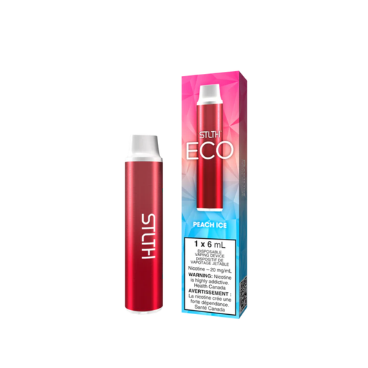 Peach Ice - STLTH Eco Disposable Vape (6mL)