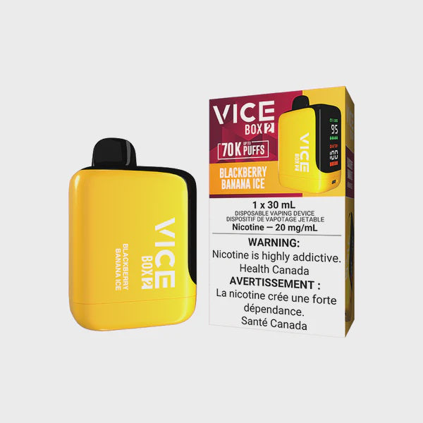 BlackBerry Banana Ice -Vice Box 2 Disposable (30mL)
